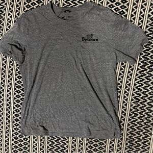 Brixton Mens XL T Shirt Standard Fit Super Soft, Good Condition